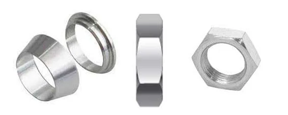 ASME SB166 UNS N06600 Tube Fitting Accessories