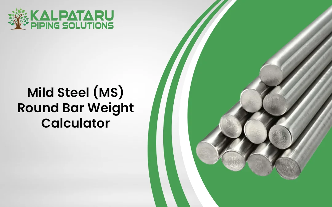 MS Round Bar Weight Calculator