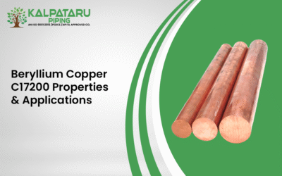 Beryllium Copper C17200 Properties & Applications