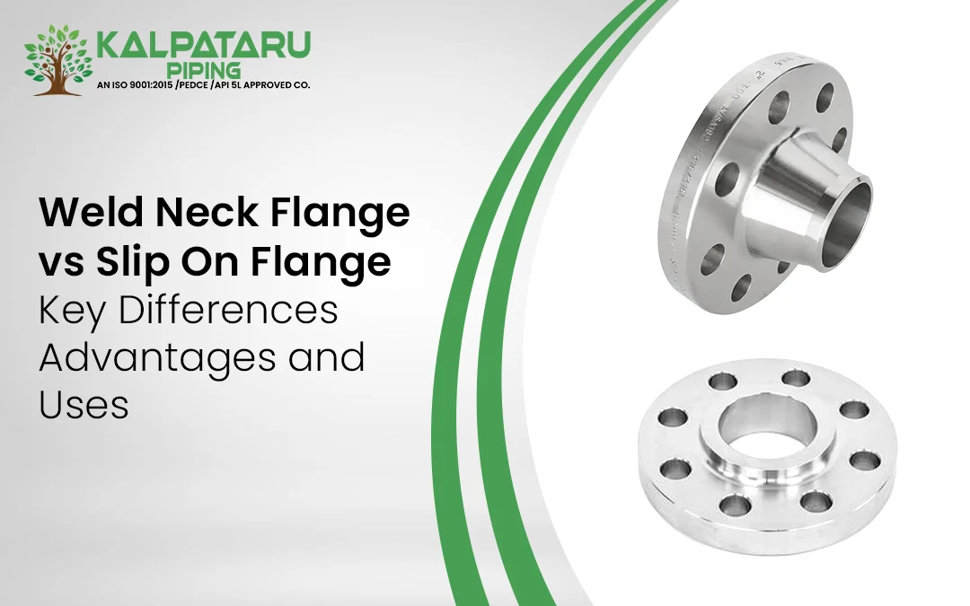 Weld Neck Flange vs Slip On Flange: Key Differences, Advantages and Uses